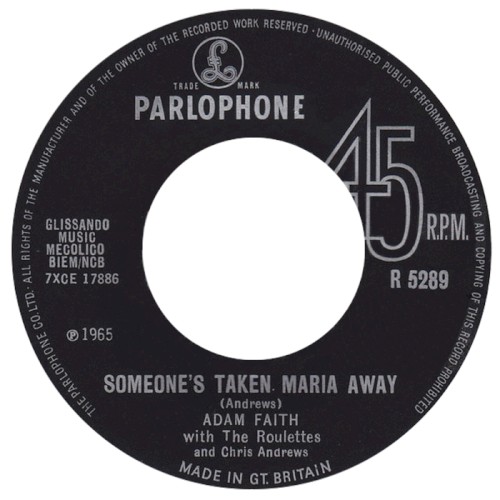 Someone's Taken Maria Away / I Can't Think of Anyone Else