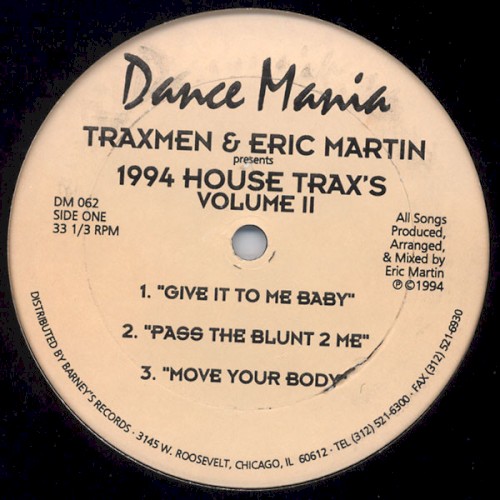1994 House Trax's Volume II
