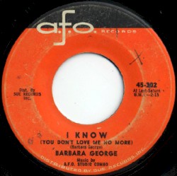 I Know (You Don't Love Me No More)
