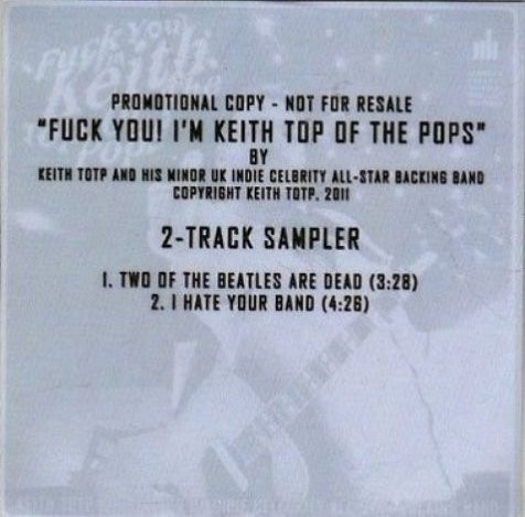 Fuck You! I'm Keith Top of the Pops