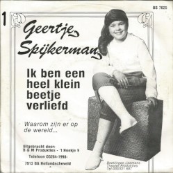 Ik ben een heel klein beetje verliefd