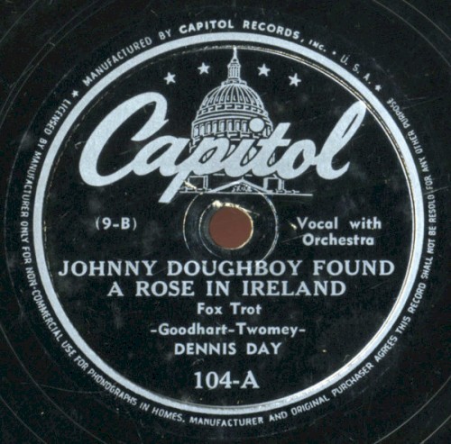 Johnny Doughboy Found a Rose in Ireland / Phil, the Fluter's Ball