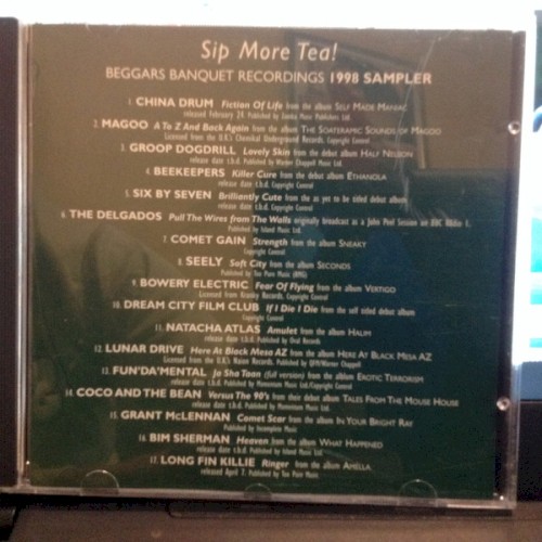 Sip More Tea! Beggars Banquet Recordings 1998 Sampler