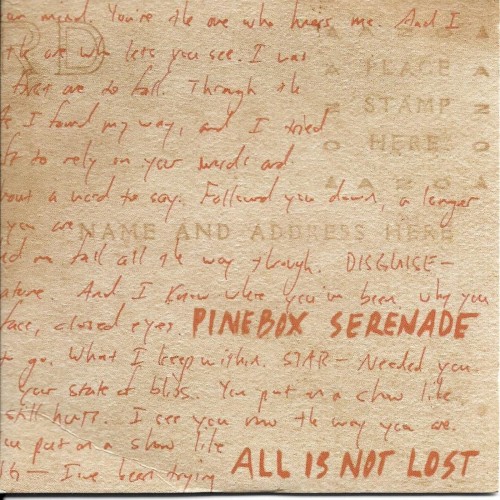 All Is Not Lost