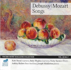 BBC Music, Volume 26, Number 7: Debussy / Mozart Songs