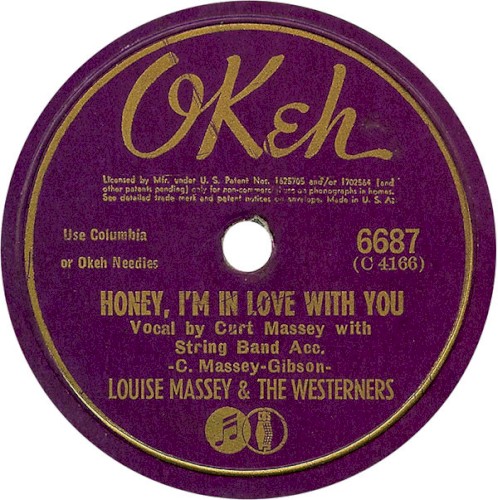 Honey Song / Gals Don't Mean A Thing (In My Young Life)