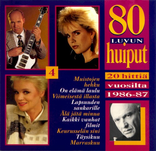 80-luvun huiput 4: 20 hittiä vuosilta 1986-87