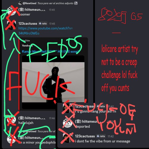 lolicore artist try not to be a creep challenge lol fuck off you cunts