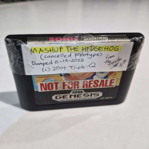 Mashup the Hedgehog (2014 Cancelled Prototype Build)