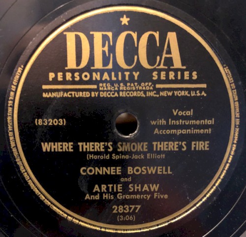 Where There's Smoke There's Fire / My Little Nest of Heavenly Blue
