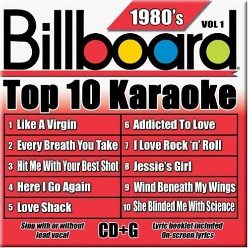 Billboard Top 10 Karaoke: 1980’s, Vol 1
