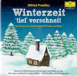 Winterzeit, tief verschneit