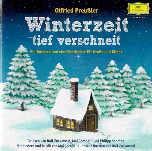 Winterzeit, tief verschneit