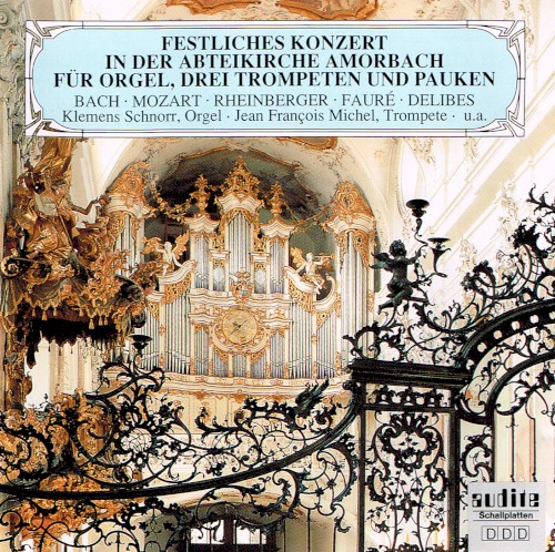 Festliches Konzert in der Abteikirche Amorbach für Orgel, drei Trompeten und Pauken