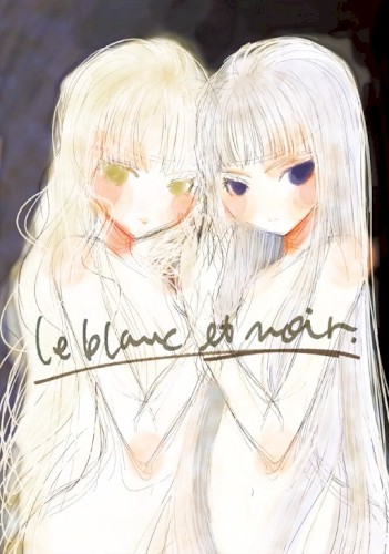 le blanc et noir