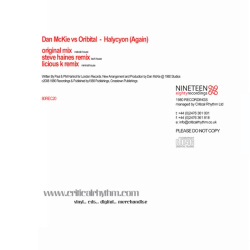 Halycyon (Again)