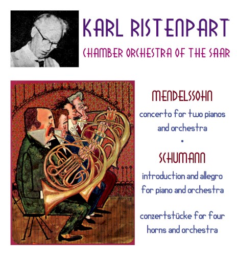 Concerto for Two Pianos and Orchestra / Introduction and Allegro for Piano and Orchestra, Konzertstücke for Four Horns and Orchestra
