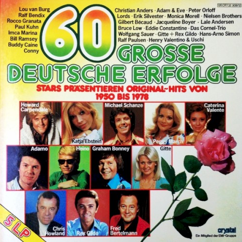 60 große deutsche Erfolge: Stars präsentieren Original-Hits von 1950 bis 1978