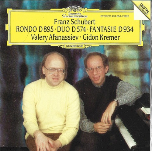 Rondo D 895/ Duo D 574 / Fantasie D 934