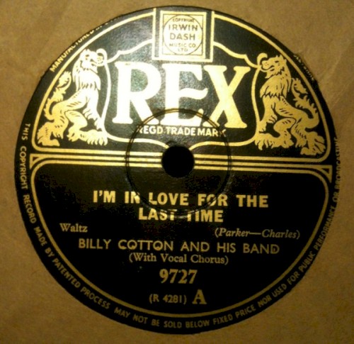 I'm in Love for the Last Time / Rosita (Her Name Was 'Rosita')