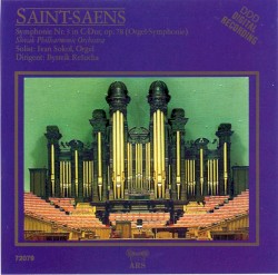 Sinfonie No.3 in c-Dur op.78 ''Orgelsinfonie"