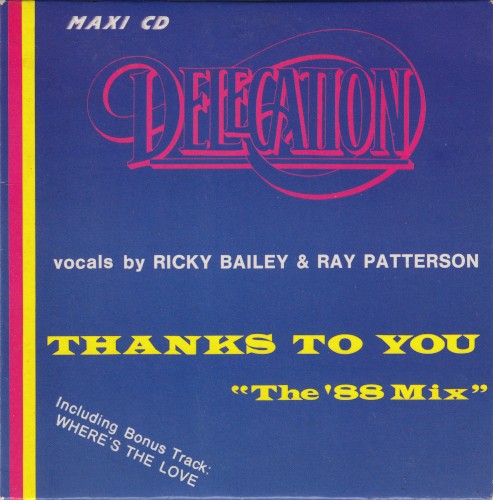 Thanks to You (The ’88 mix)