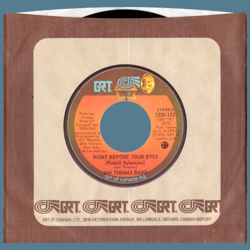 Right Before Your Eyes / Rudolph Valentino