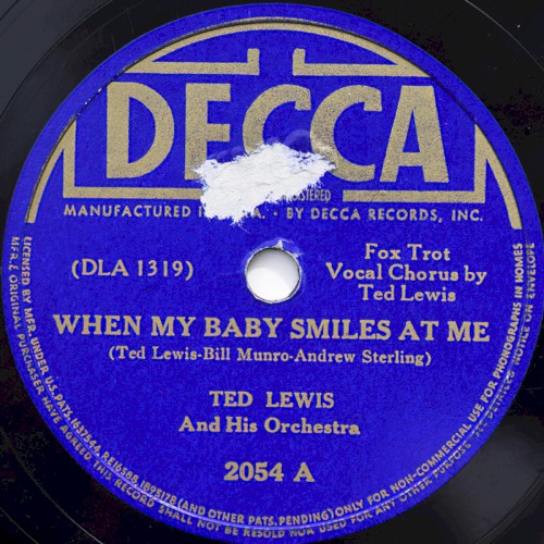 When My Baby Smiles at Me / She’s Funny That Way (I Got a Woman Crazy for Me)