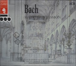 Matthäus Passion BWV 244