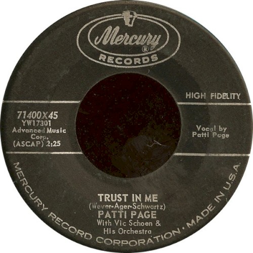 Trust in Me / Under the Sun Valley Moon