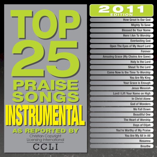 Top 25 Praise Songs Instrumental 2011