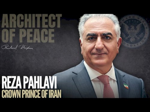 Crown Prince Reza Pahlavi Accepts The Architect of Peace Award