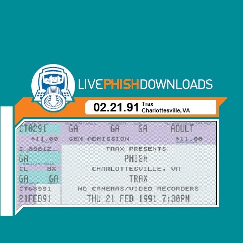 1991-02-21: Trax, Charlottesville, VA, USA