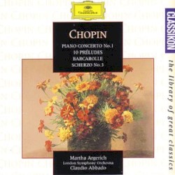 Piano Concerto No. 1 / 10 Preludes / Bacarolle / Scherzo no. 3