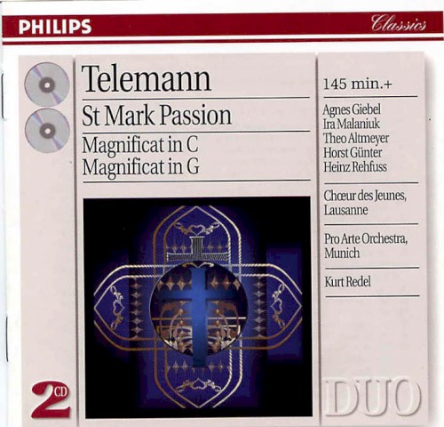 Markus–Passion von 1759 / St. Mark Passion (1759) /Magnificat in C / Magnificat in G
