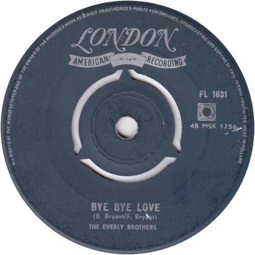 Bye Bye Love / I Wonder If I Care As Much