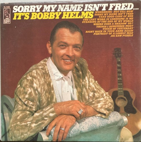 Sorry My Name Isn't Fred...