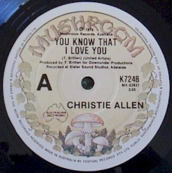 You Know That I Love You