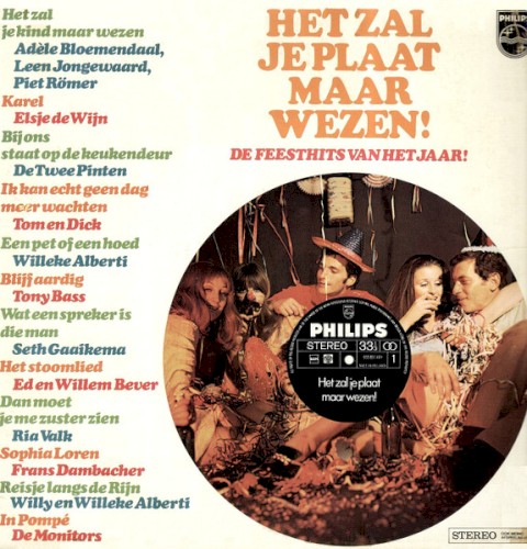 Het zal je plaat maar wezen!