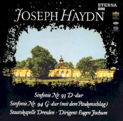 Haydn: Sinfonie Nr. 93 D-Dur / Sinfonie Nr. 94 G-Dur (Mit Dem Paukenschlag) / Sinfonie Nr. 95 C-moll / Sinfonie Nr. 98 B-Dur / Sinfonia Concertante / Mozart: Sinfonie G-moll KV 183