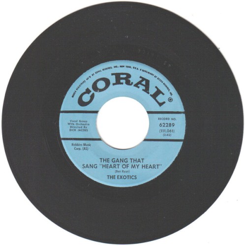 The Gang That Sang "Heart Of My Heart" / Hotcha Mighty Knows