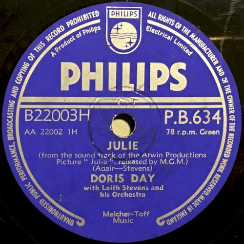 Julie / I've Gotta Sing Away These Blues