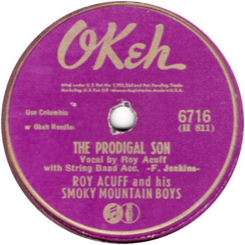 The Prodigal Son / Not a Word From Home