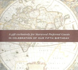 A Gift Exclusively for Starwood Preferred Guests — In Celebration of Our Fifth Birthday