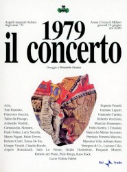 1979 Il concerto: Omaggio a Demetrio Stratos