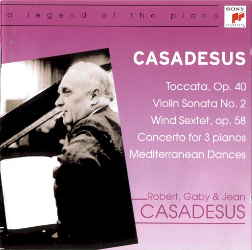 Toccata, op. 40 / Violin Sonata no. 2 / Wind Sextet, op. 58 / Concerto for 3 Pianos / Mediterranean Dances