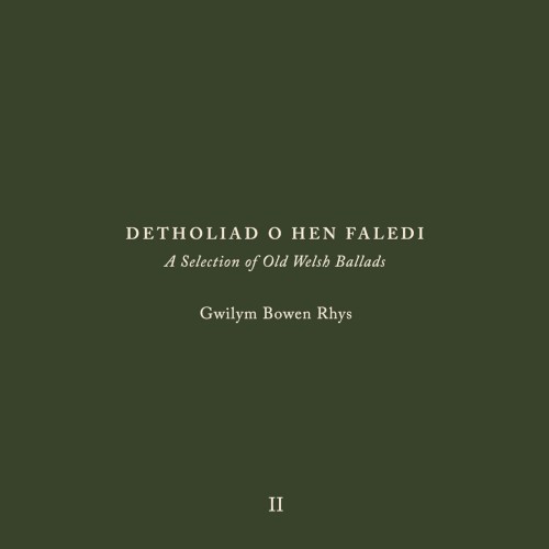 Detholiad o Hen Faledi II