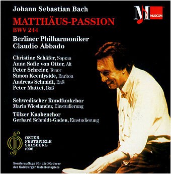 Matthäus-Passion BWV 244