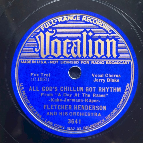 All God's Chillun Got Rhythm / Chris and His Gang