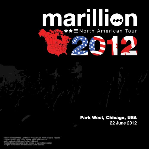 North American Tour 2012: Park West, Chicago, USA, 22 June 2012